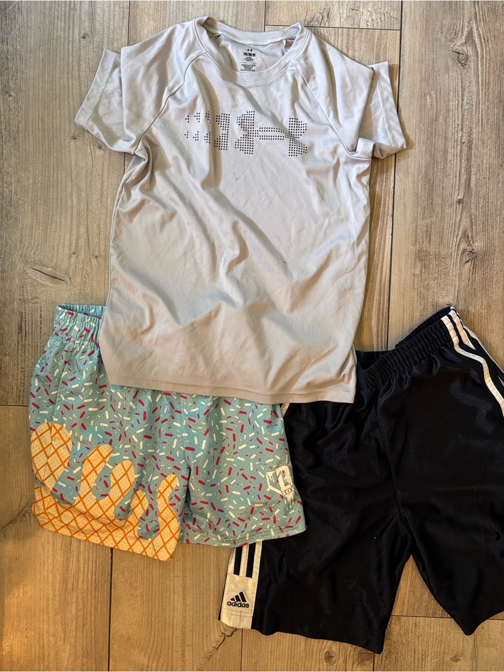 Boys Baseball Lifestyle Under Armour & Adidas Lot Medium
